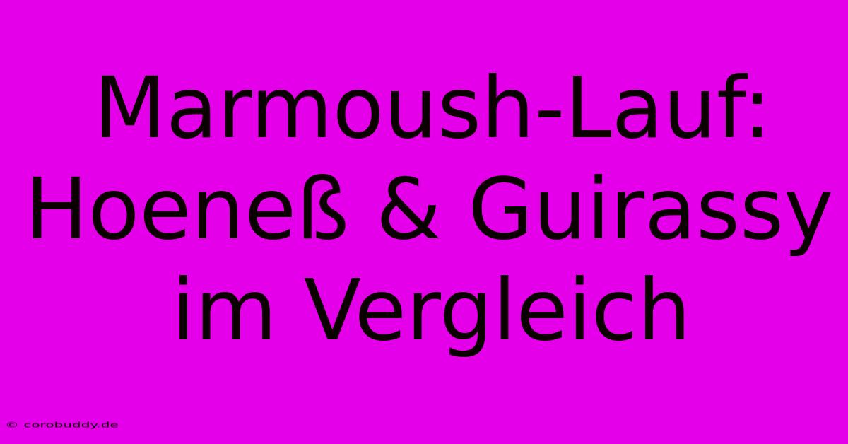 Marmoush-Lauf: Hoeneß & Guirassy Im Vergleich